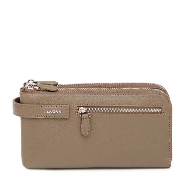 Bej Hakiki Deri Erkek Portföy Çantası - S1PC00021564-D8I 