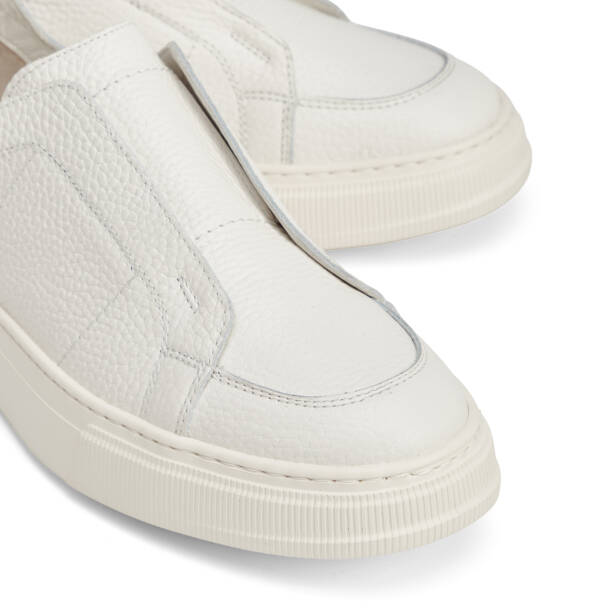 Bej Hakiki Deri Erkek Sneaker - E26I1AY57748-B19 - 3