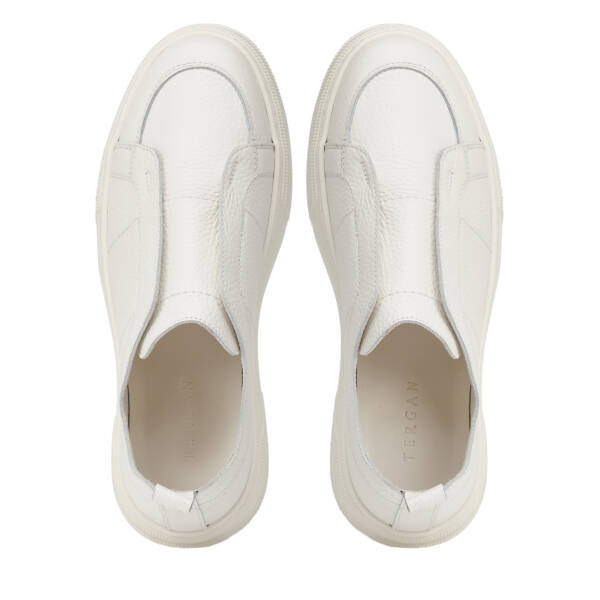 Bej Hakiki Deri Erkek Sneaker - E26I1AY57748-B19 - 5