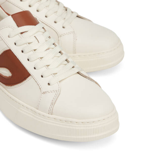 Bej Hakiki Deri Erkek Sneaker - E26I1AY57749-L4K - 3