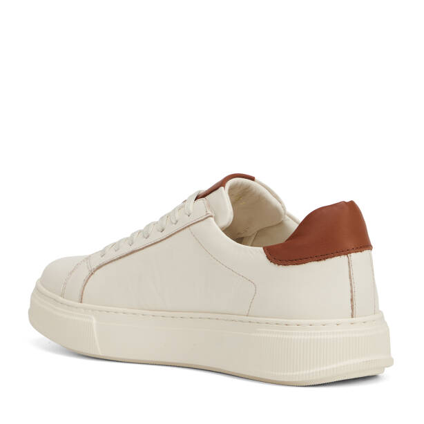 Bej Hakiki Deri Erkek Sneaker - E26I1AY57749-L4K - 4
