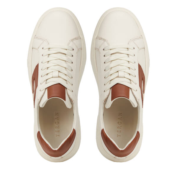 Bej Hakiki Deri Erkek Sneaker - E26I1AY57749-L4K - 5