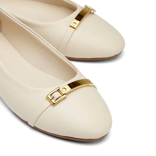 Bej Hakiki Deri Kadın Babet - K26I1BB68481-A25 - 3