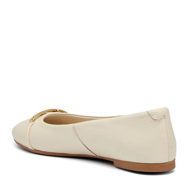 Bej Hakiki Deri Kadın Babet - K26I1BB68481-A25 - 4