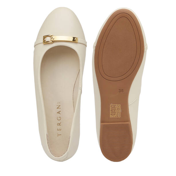 Bej Hakiki Deri Kadın Babet - K26I1BB68481-A25 - 6