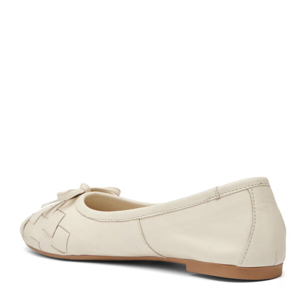 Bej Hakiki Deri Kadın Babet - K26I1BB68482-A25 - 4