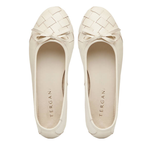 Bej Hakiki Deri Kadın Babet - K26I1BB68482-A25 - 5