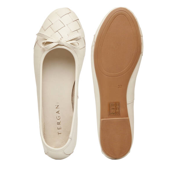 Bej Hakiki Deri Kadın Babet - K26I1BB68482-A25 - 6