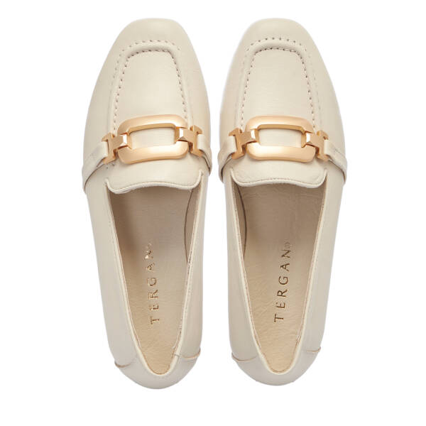 Bej Hakiki Deri Kadın Babet - K26I1BB68490-A25 - 5