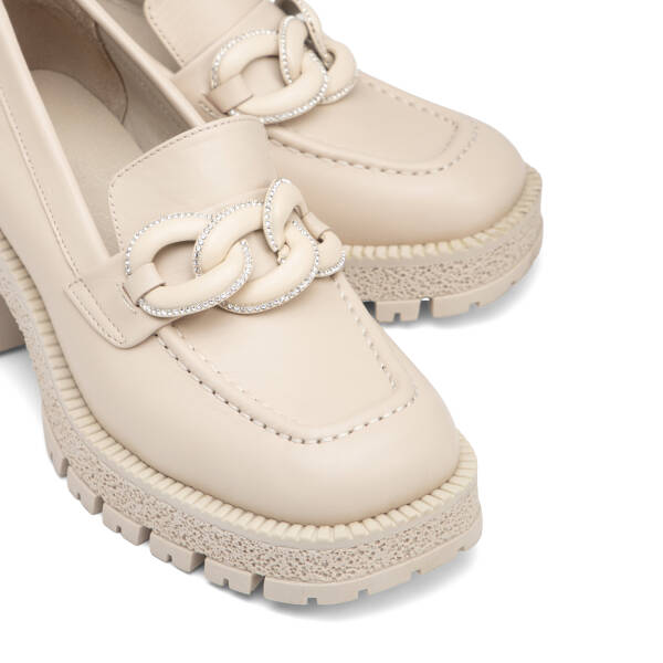 Bej Hakiki Deri Kadın Casual Ayakkabı - K25I1AY67875-A25 - 3