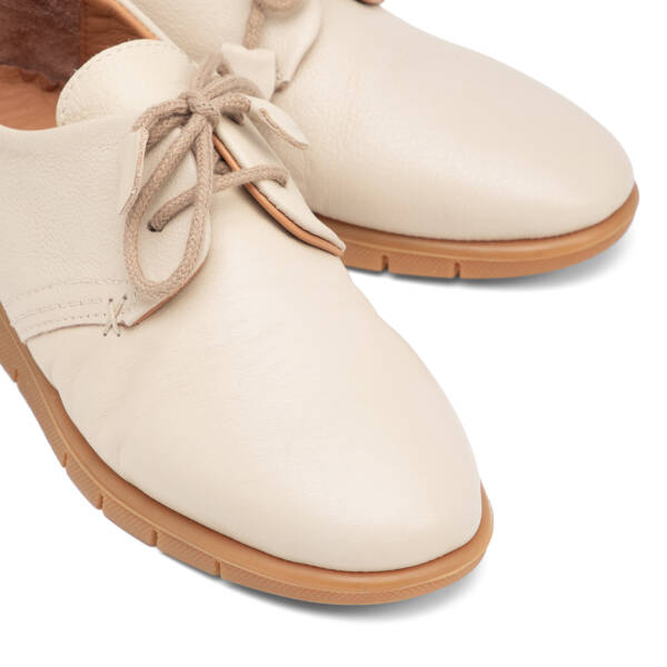 Bej Hakiki Deri Kadın Casual Ayakkabı - K25I1AY67994-A25 - 3