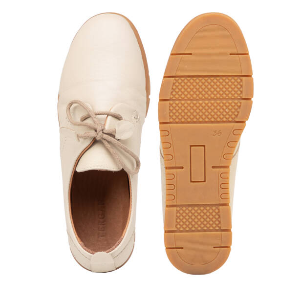 Bej Hakiki Deri Kadın Casual Ayakkabı - K25I1AY67994-A25 - 6