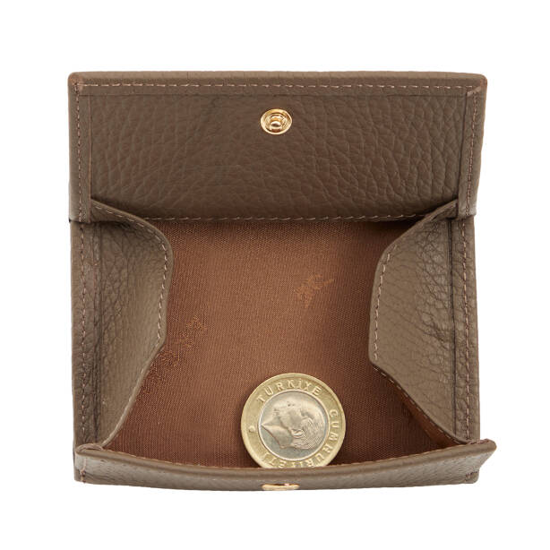 Bej Hakiki Deri Kadın Cüzdan - S1CB00005819-B73 - 3