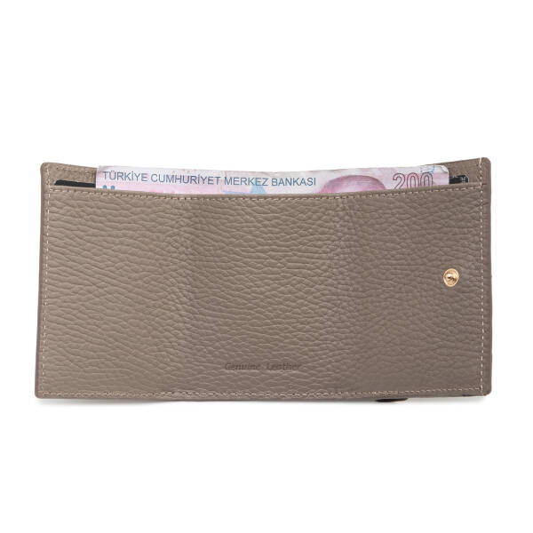 Bej Hakiki Deri Kadın Cüzdan - S1CB00005823-S95 - 3