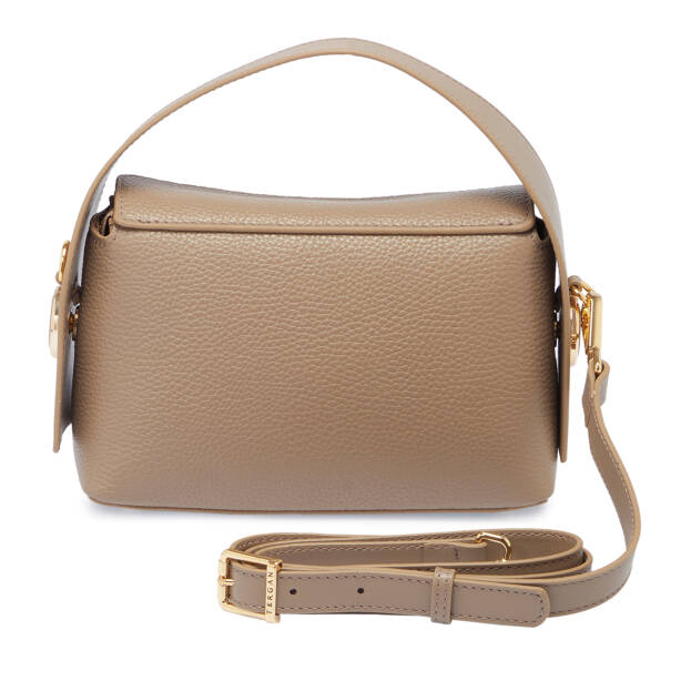 Bej Hakiki Deri Kadın El Çantası - S25K1BC80348-G3T - 3