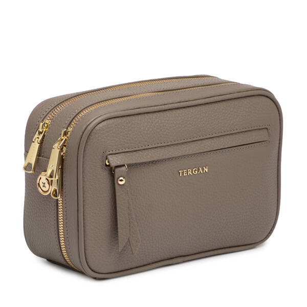 Bej Hakiki Deri Kadın El Çantası - S26Y1BC80361-S95 - 2