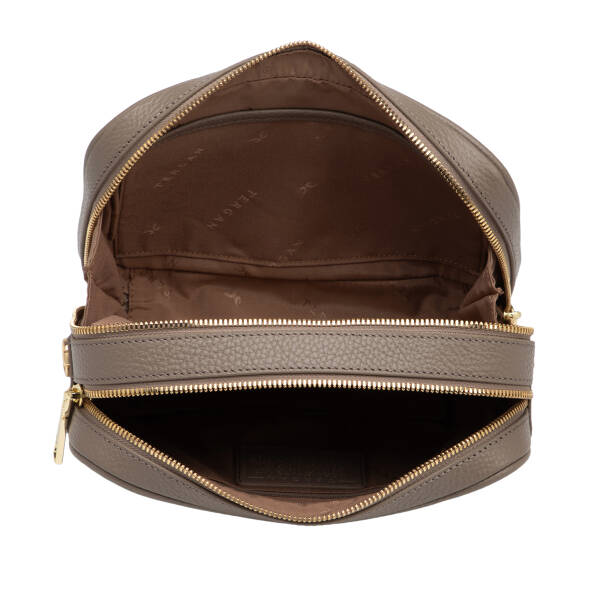 Bej Hakiki Deri Kadın El Çantası - S26Y1BC80361-S95 - 4