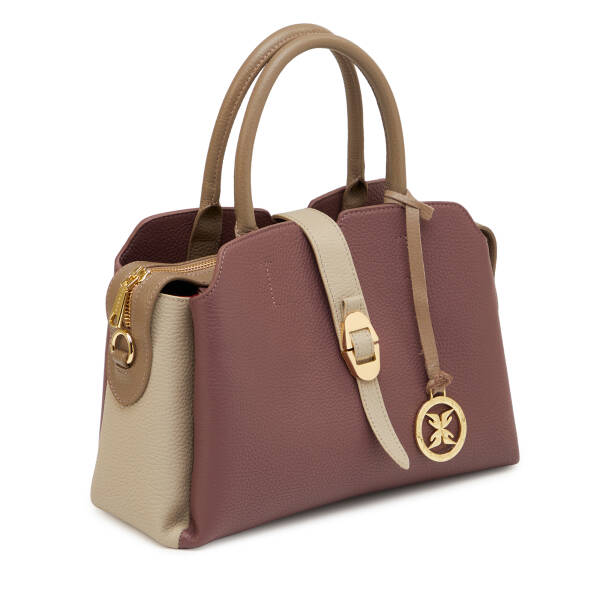 Bej Hakiki Deri Kadın El Çantası - S26Y1BC80534-V4N - 2