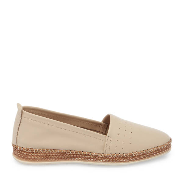 Bej Hakiki Deri Kadın Espadril - K26I1AY68521-A25 - 3