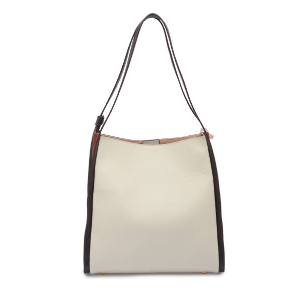 Bej Hakiki Deri Kadın Omuz Çantası - S25K1BC80458-V2L - 3