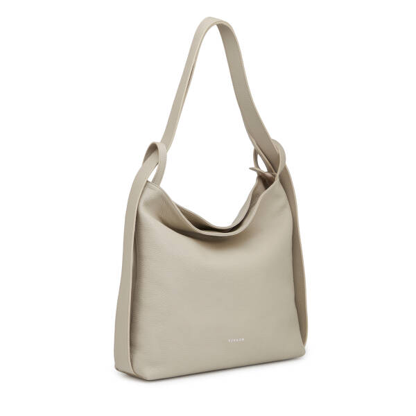 Bej Hakiki Deri Kadın Omuz Çantası - S26Y1BC79910-B19 - 2