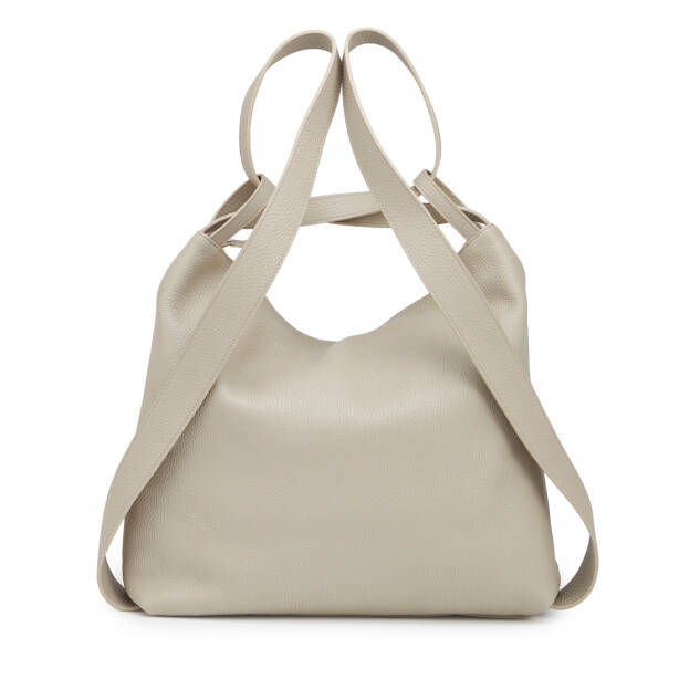 Bej Hakiki Deri Kadın Omuz Çantası - S26Y1BC79910-B19 - 3