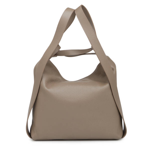 Bej Hakiki Deri Kadın Omuz Çantası - S26Y1BC79910-S95 - 3