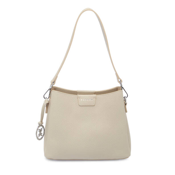 Bej Hakiki Deri Kadın Omuz Çantası - S26Y1BC80172-B19 