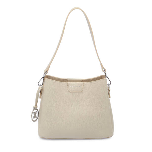 Bej Hakiki Deri Kadın Omuz Çantası - S26Y1BC80172-B19 - 1