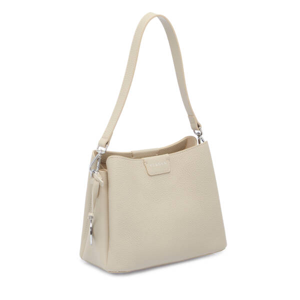 Bej Hakiki Deri Kadın Omuz Çantası - S26Y1BC80172-B19 - 2