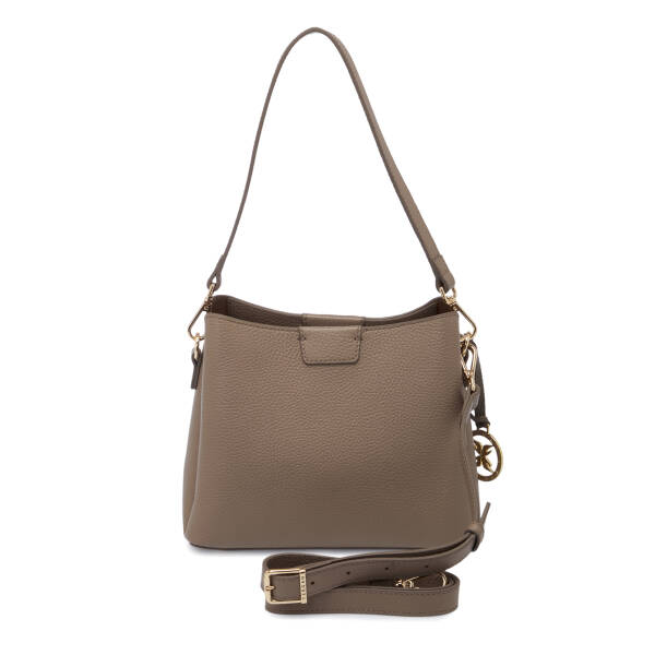 Bej Hakiki Deri Kadın Omuz Çantası - S26Y1BC80172-S95 - 3