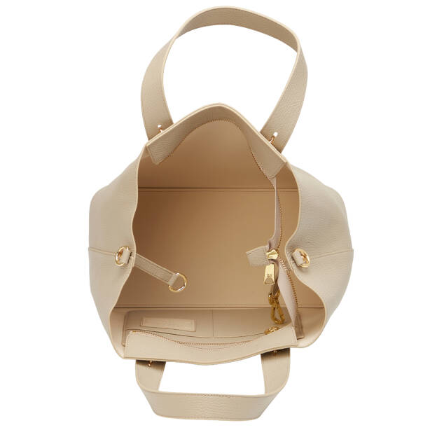 Bej Hakiki Deri Kadın Omuz Çantası - S26Y1BC80485-B19 - 4