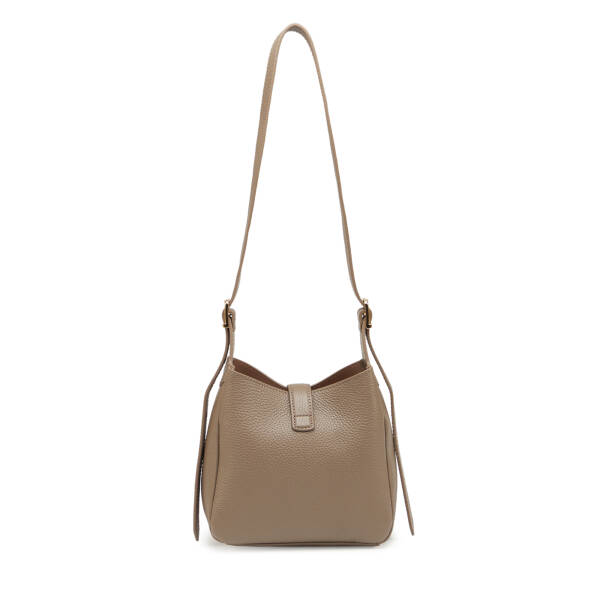 Bej Hakiki Deri Kadın Omuz Çantası - S26Y1BC80527-S95 - 3