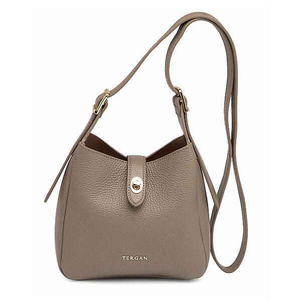 Bej Hakiki Deri Kadın Omuz Çantası - S26Y1BC80527-S95 