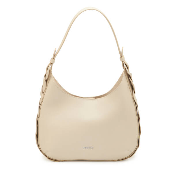 Bej Hakiki Deri Kadın Omuz Çantası - S26Y1BC80545-A56 - 1