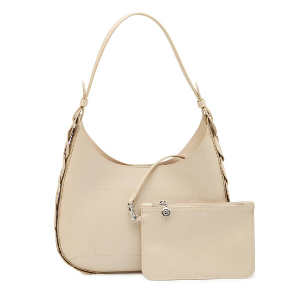 Bej Hakiki Deri Kadın Omuz Çantası - S26Y1BC80545-A56 - 3