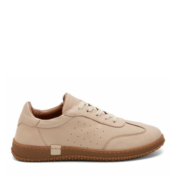 Bej Hakiki Deri Kadın Sneaker - K25I1AY67842-A25 - 1