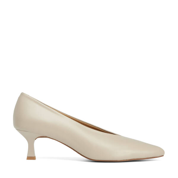 Bej Hakiki Deri Kadın Stiletto - K26S1AY68949-A25 - 1