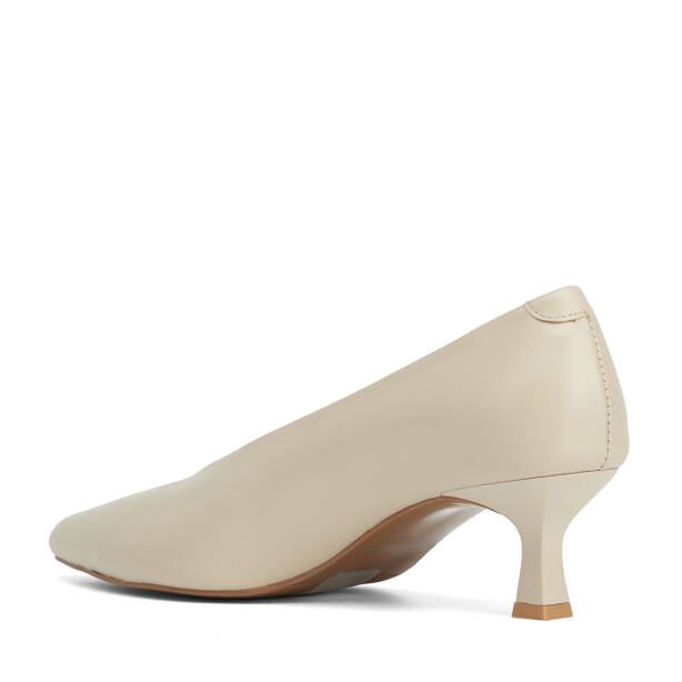 Bej Hakiki Deri Kadın Stiletto - K26S1AY68949-A25 - 4