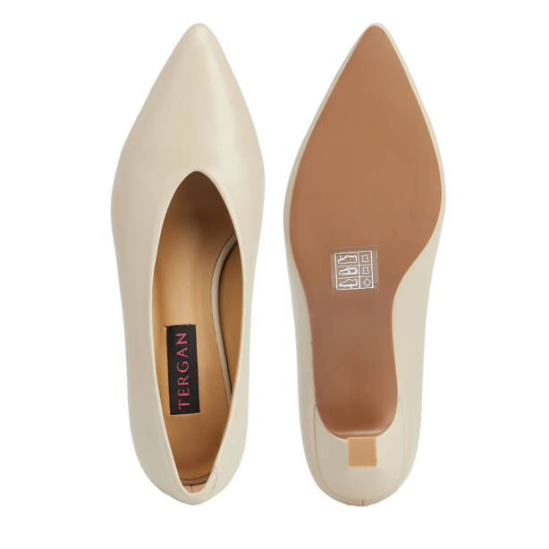 Bej Hakiki Deri Kadın Stiletto - K26S1AY68949-A25 - 5