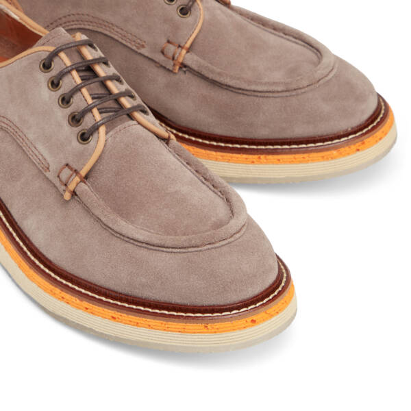 Bej Hakiki Süet Deri Erkek Klasik Ayakkabı - E25I1AY57194-T86 - 3