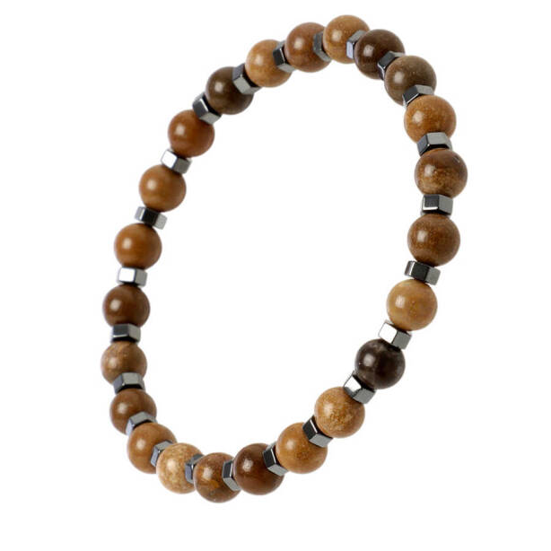 Bej Jasper Erkek Bileklik - E1BLK0410245-D67 - 2