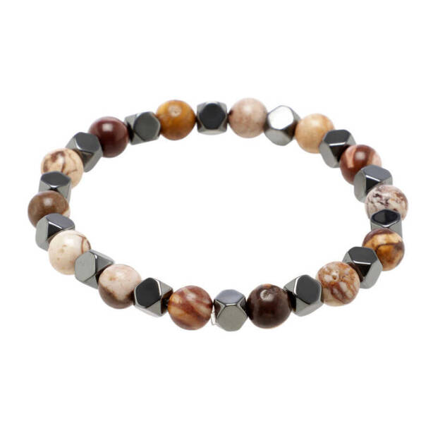 Bej Jasper Erkek Bileklik - E1BLK0410250-D67 - 1