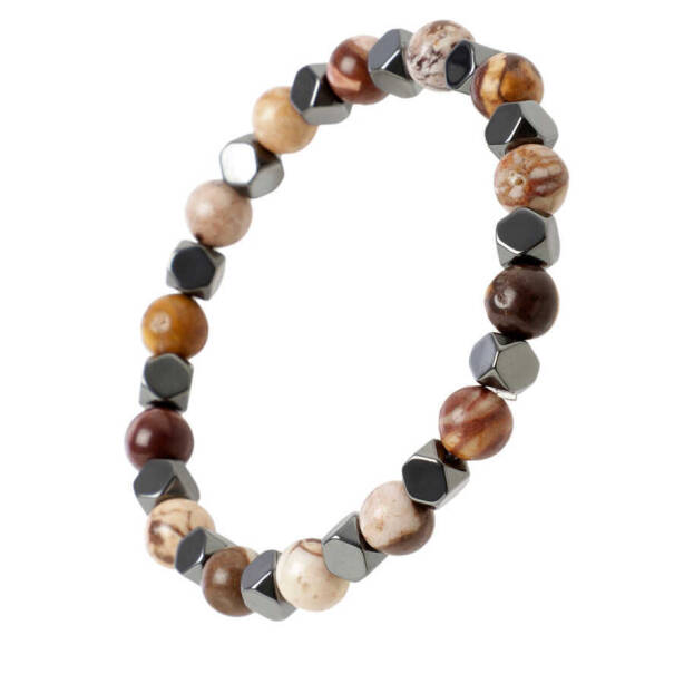 Bej Jasper Erkek Bileklik - E1BLK0410250-D67 - 2