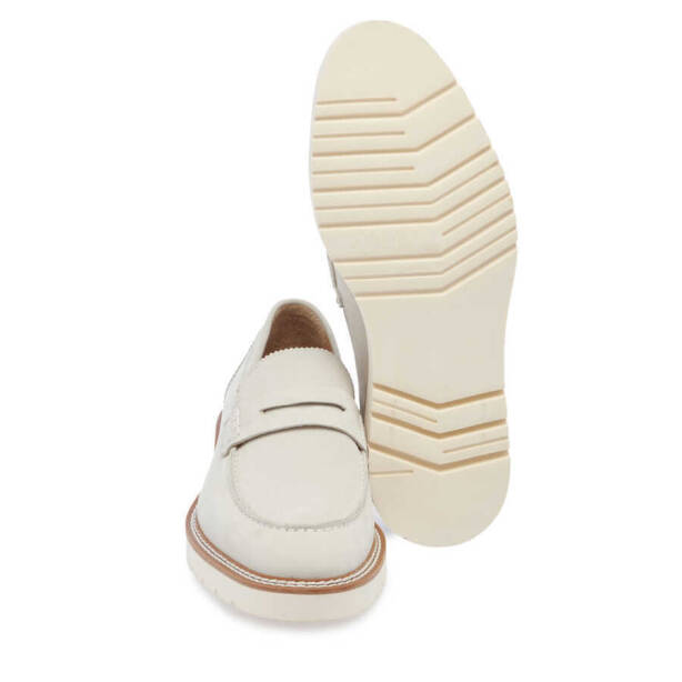 Bej Nubuk Deri Erkek Casual Ayakkabı - E24I1AY56760-B23 - 4