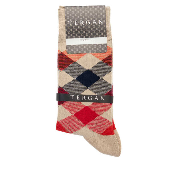 Bej Pamuk Erkek Çorap - E23S1CR20272-D67 - 1