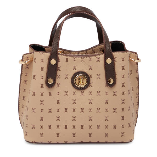 Bej Print Kadın Çapraz Askılı Çanta - S1WPR0000806-T2E - 1