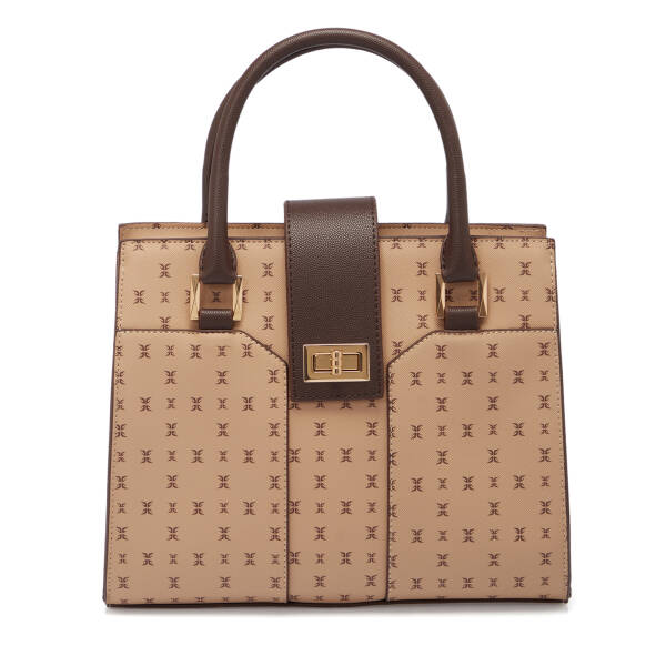 Bej Print Kadın Çapraz Askılı Çanta - S25K1PR09184-T2E - 1