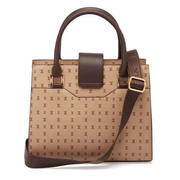 Bej Print Kadın Çapraz Askılı Çanta - S25K1PR09184-T2E - 3