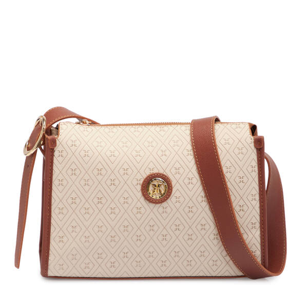 Bej Print Kadın Çapraz Askılı Çanta - S25K1PR09186-S7G - 1